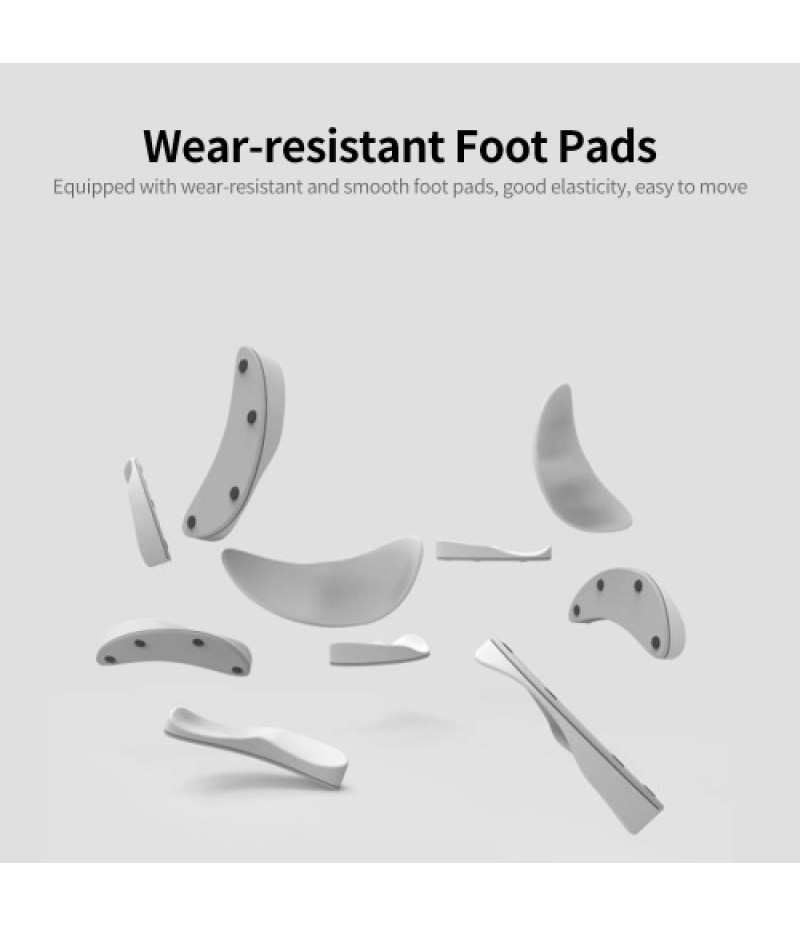 Silicone Mouse Wrist Pad Mice Wrist Rest Ergonomic Three-dimensional Surface Design Skin-friendly Smooth Movement Wrist Pad Blac