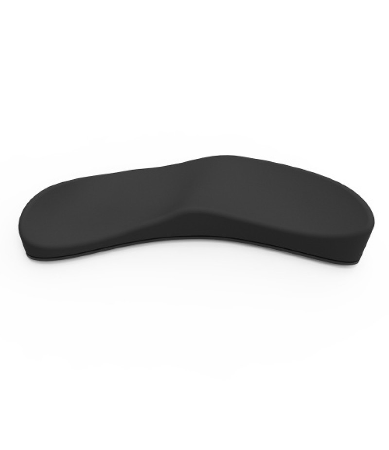 Silicone Mouse Wrist Pad Mice Wrist Rest Ergonomic Three-dimensional Surface Design Skin-friendly Smooth Movement Wrist Pad Blac