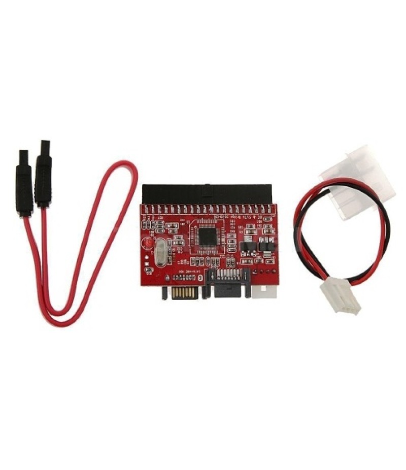 IDE to SATA SATA to IDE ATA ATAPI Serial HDD Mutual Converter Adapter W/ Cable