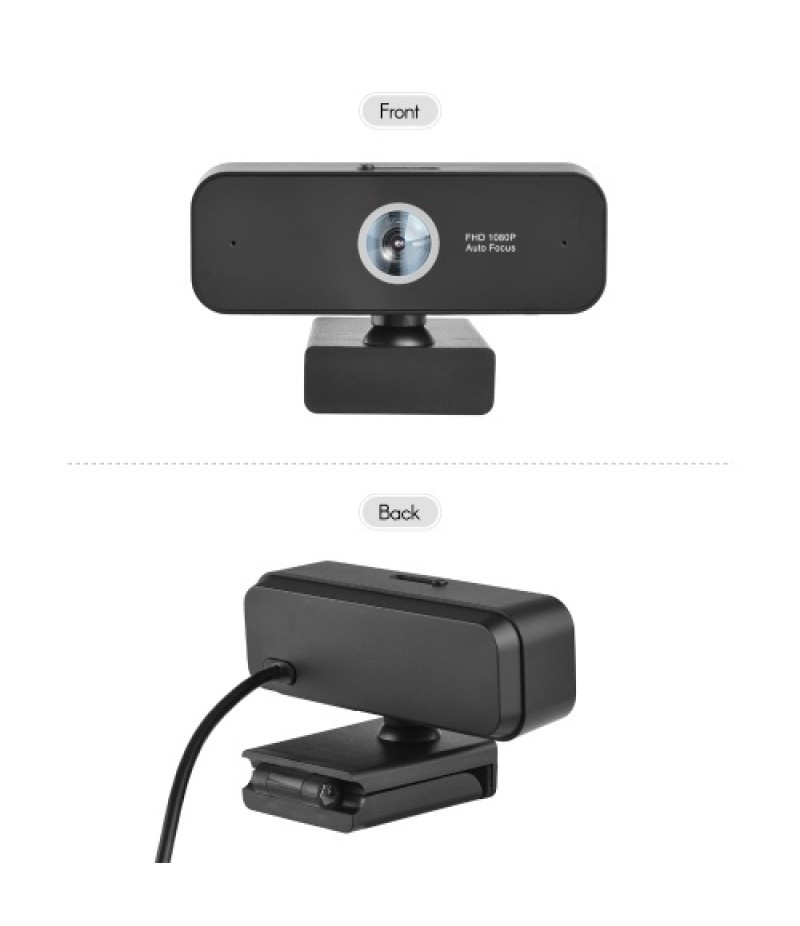 1080P Full HD USB Webcam Laptop Computer Camera