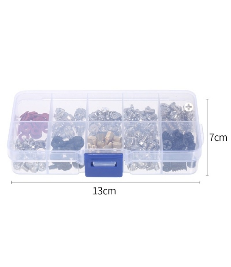 228PCS Basic Computer Screw Kit Desktop Computer Maintenance Screw Set for Computer Case Motherboard Graphics Hard Drive Fan