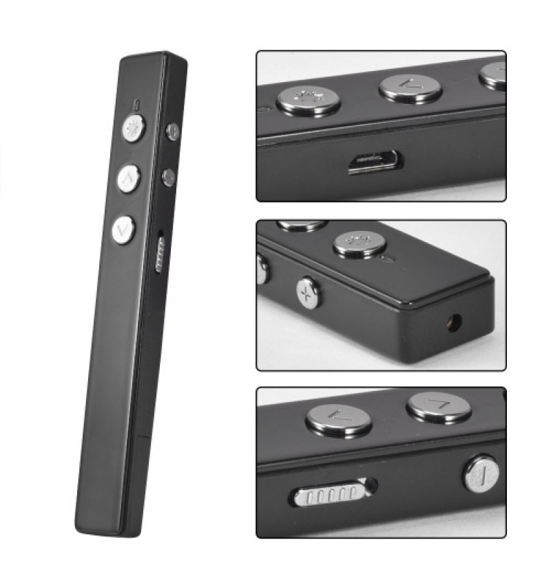 PPT Flip Pen Wireless Presenter PPT Clicker Multifunction Electronic Projection Pen Laser Flip Pen Remote Control