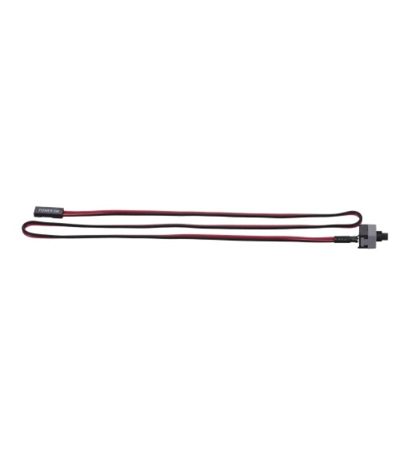 PC Power Cable 48cm 2 Pin SW Cable On/Off/Reset Push Button ATX Desktop Computer Case Motherboard Switch Wire