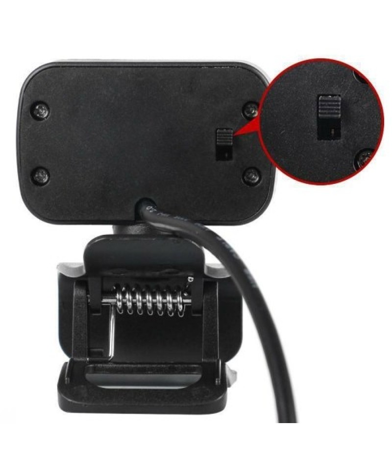 USB 2.0 12.0 Megapixel Digital Web Camera Clip-on with Microphone for Laptop Desktop Video Calling