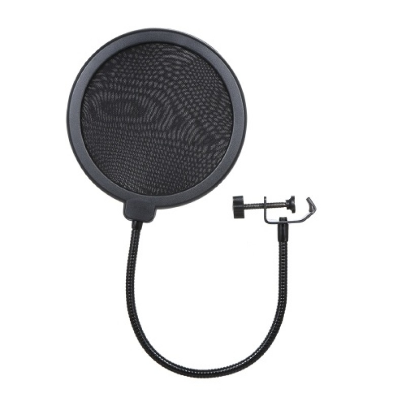 Microphone Pop Filter Mic Shield Mask Dual Layer Singing Windscreen Professional Mic Studio Pop Filter