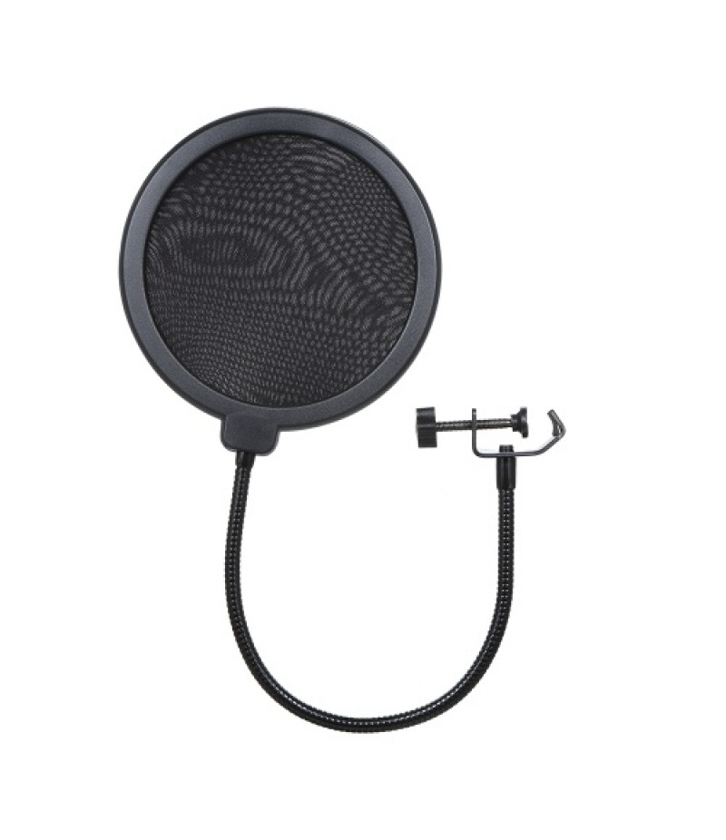 Microphone Pop Filter Mic Shield Mask Dual Layer Singing Windscreen Professional Mic Studio Pop Filter