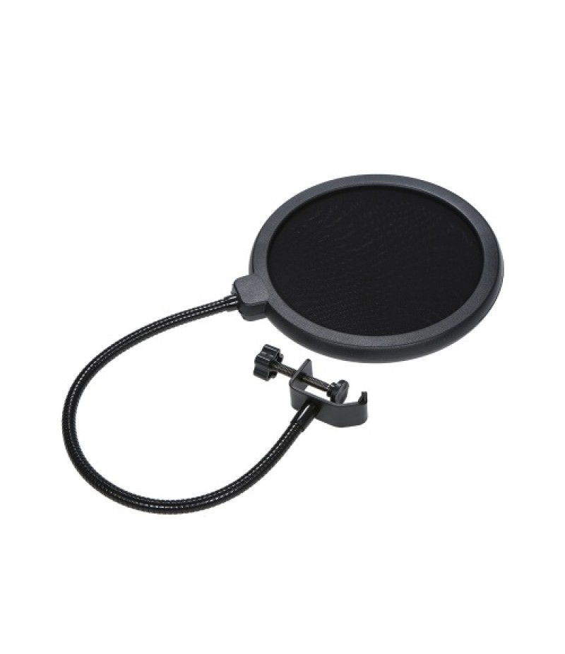 Microphone Pop Filter Mic Shield Mask Dual Layer Singing Windscreen Professional Mic Studio Pop Filter