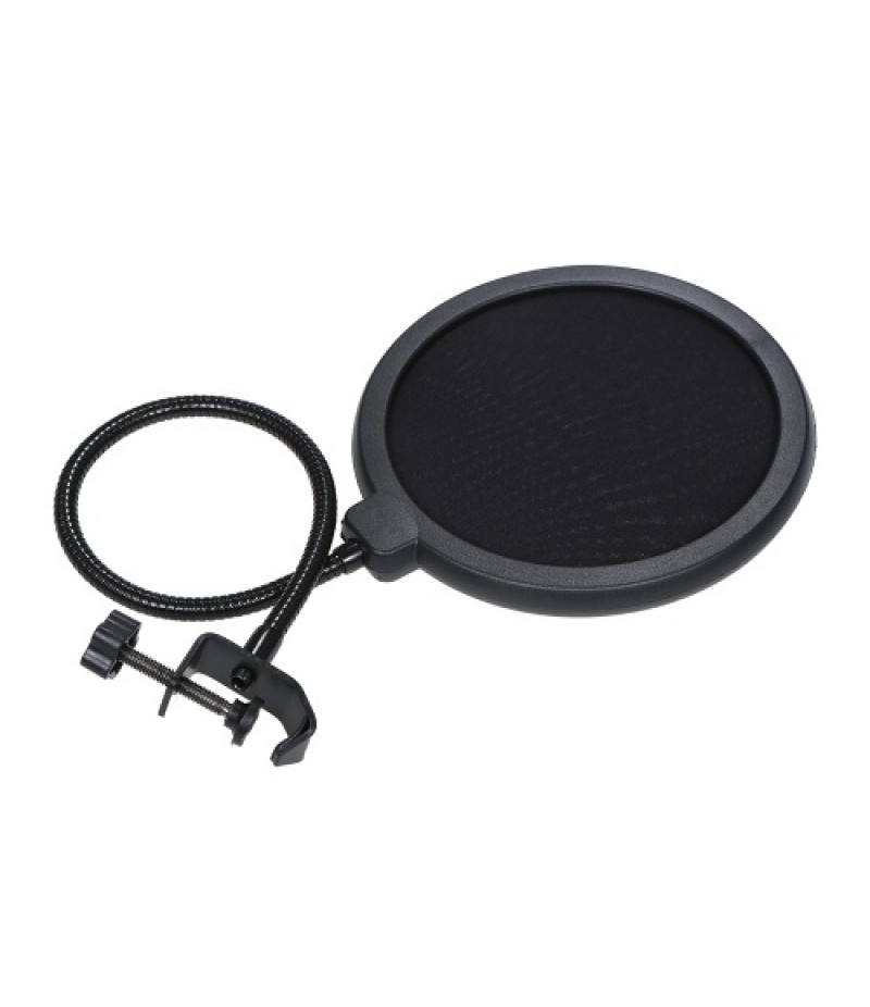 Microphone Pop Filter Mic Shield Mask Dual Layer Singing Windscreen Professional Mic Studio Pop Filter