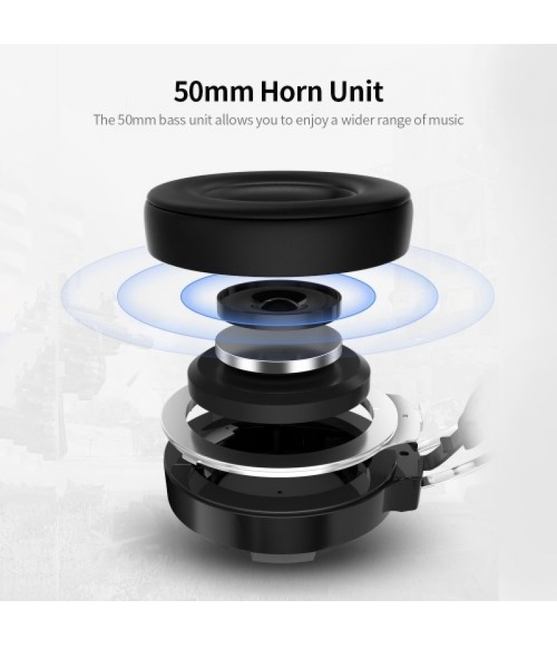 Q9 Gaming Headset 7.1 Channel Stereo Gaming Headset with 360° Noise Reduction Microphone 7-color Breathing Light Black