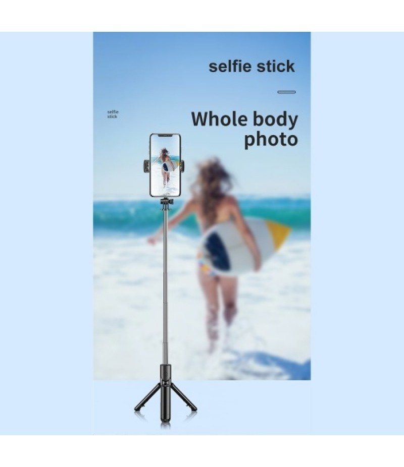 S03 Mini Selfie Stick Bluetooth 4.0 Wireless Aluminum Alloy Selfie Stick Tripod Foldable Monopods for SmartPhones Camera