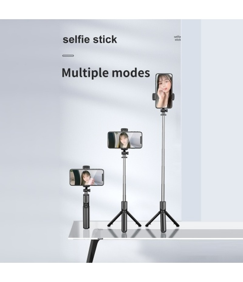 S03 Mini Selfie Stick Bluetooth 4.0 Wireless Aluminum Alloy Selfie Stick Tripod Foldable Monopods for SmartPhones Camera