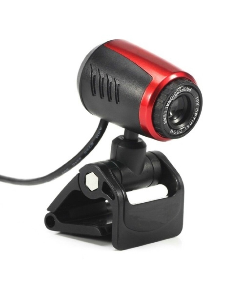 USB Webcam 480P Web Cam Clip-on Digital Web Camera with Microphone for Laptop PC Computer