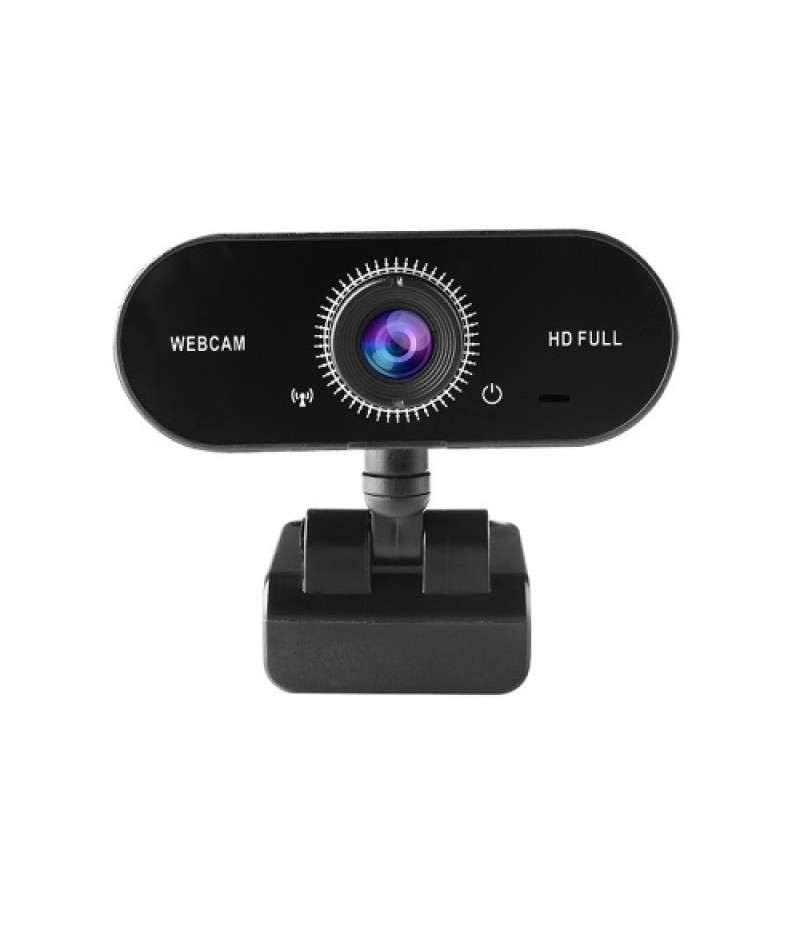 1080P Clip-on USB Webcam with Noise Canceling Mic Support Flexible Rotation/Auto Focus/Auto Adjusting Lighting Condition