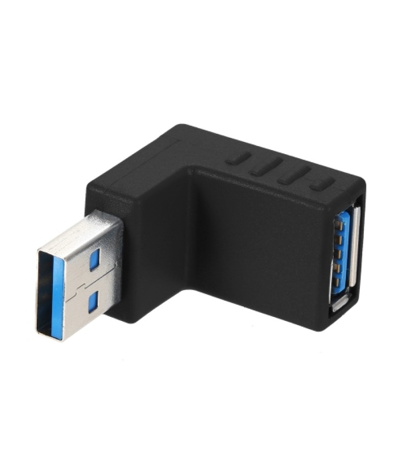 Right Angle USB3.0 AM to AF L Shape Adapter Converter USB 3.0 A Male to A Female 90 Degree Angle Plug Up