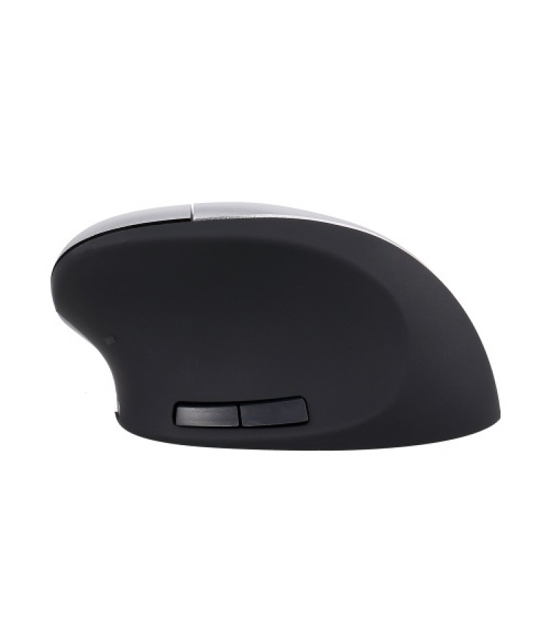 6D Wireless Optical Mouse Vertical Mouse 2.4GHz Gaming Mouse 6 Keys Ergonomic Design Mouse for PC Laptop Black+Silver