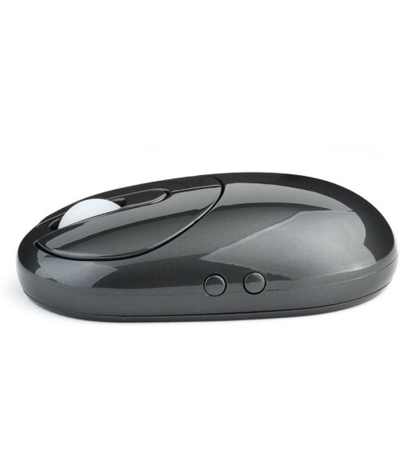 2.4G Wireless Rechargeable Mouse 3-gear Adjustable DPI Ergonomic Optical Mouse with 3-port USB Hub Charging Dock Black