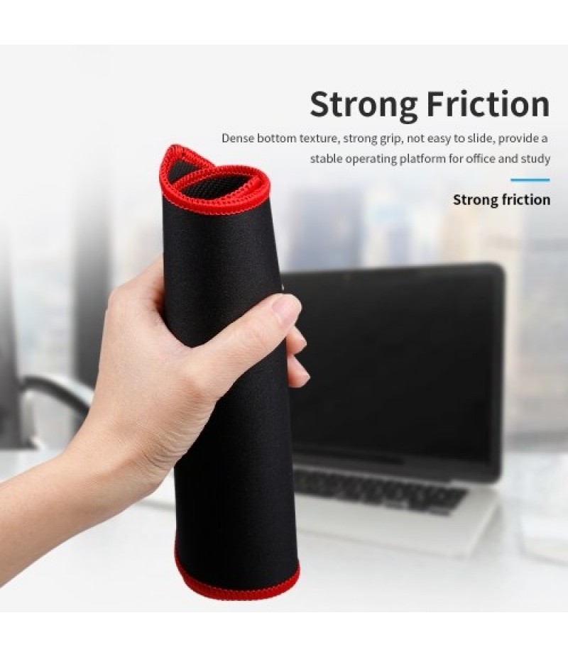 Mouse Pad Locking Edge Gaming Mouse Pad Anti-skid Wear-resistant Rubber Mouse Pad for Home Game Office