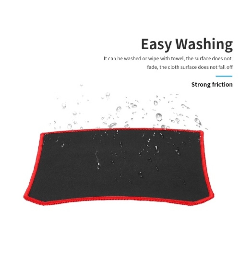 Mouse Pad Locking Edge Gaming Mouse Pad Anti-skid Wear-resistant Rubber Mouse Pad for Home Game Office
