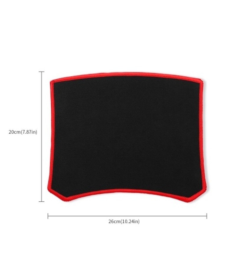 Mouse Pad Locking Edge Gaming Mouse Pad Anti-skid Wear-resistant Rubber Mouse Pad for Home Game Office