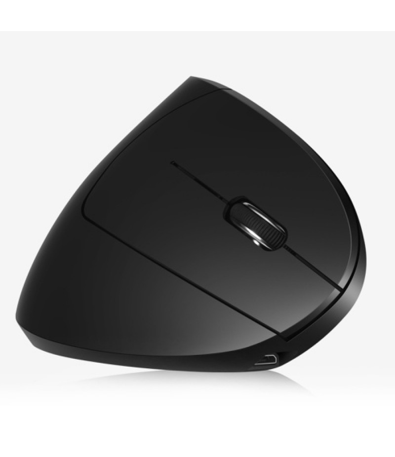 2.4G Wireless Vertical Mouse Rechargeable Upright Ergonomic Mouse 3 Adjustable DPI Levels RGB Flowing Light Plug N Play