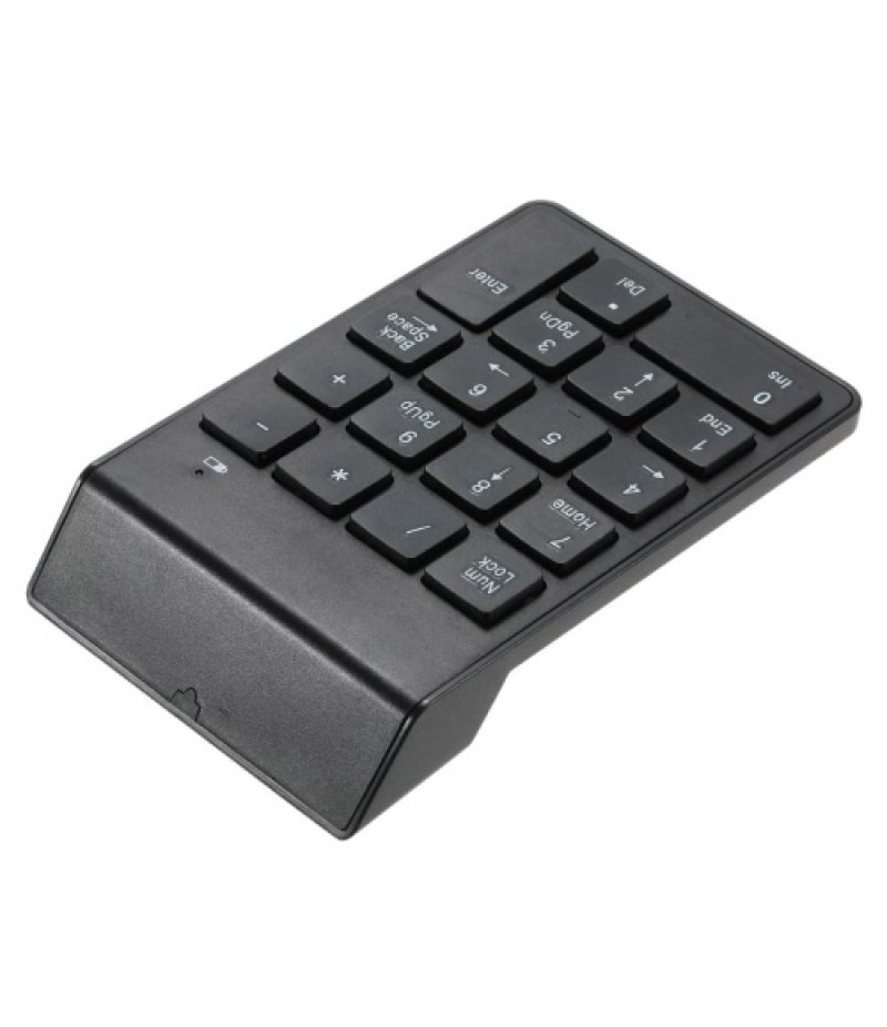 2.4G USB Numeric Keypad Wireless Number Pad 18 Keys Mini Digital Keyboard for iMac/MacBook/MacBook Air/Pro Laptop PC Notebook De