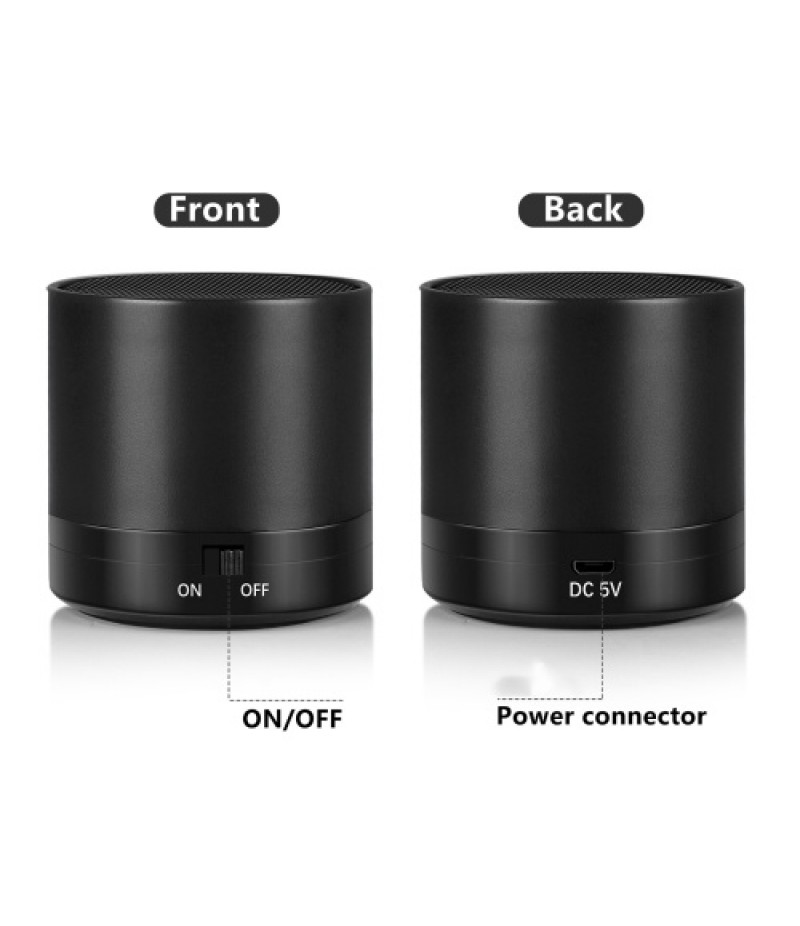 Mobilephone Computer Mini Compact Portable Audio, Wireless BT Small Speaker for Home, Outdoors
