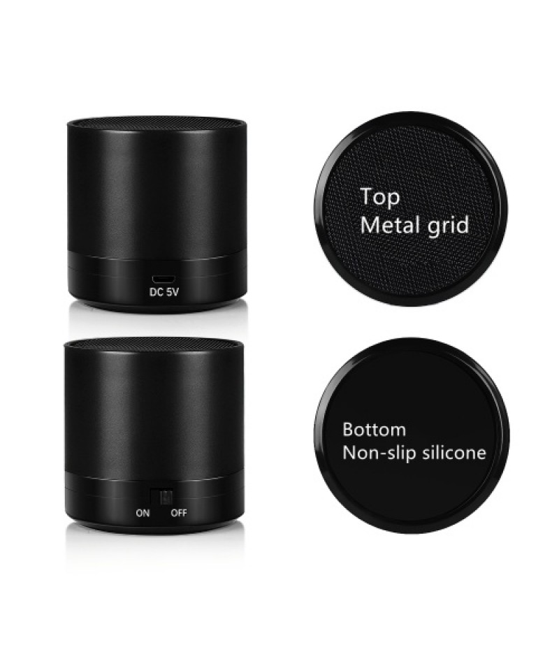 Mobilephone Computer Mini Compact Portable Audio, Wireless BT Small Speaker for Home, Outdoors