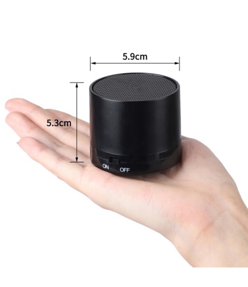 Mobilephone Computer Mini Compact Portable Audio, Wireless BT Small Speaker for Home, Outdoors