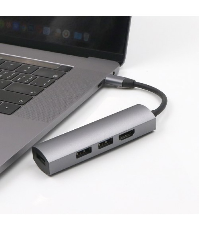type-c hub3.0+HDMI4K Transverter Four In One Laptop Phone Patch Cord mate10P30