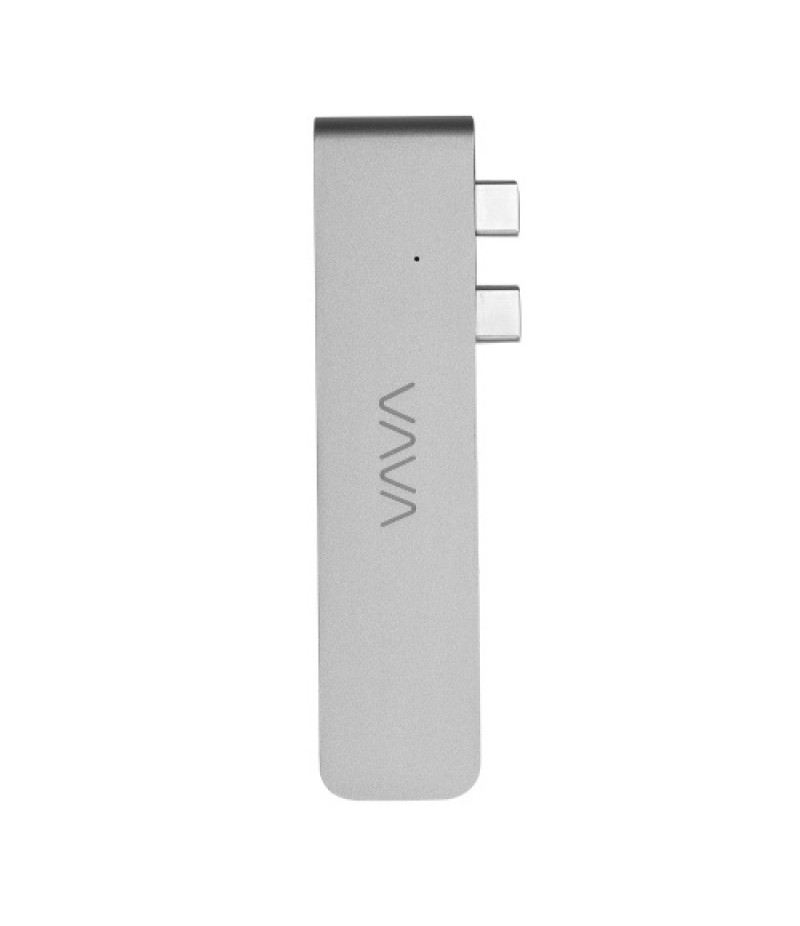 5-in-2 USB C Hub Multiport Adapter for MacBook Air MacBook Pro