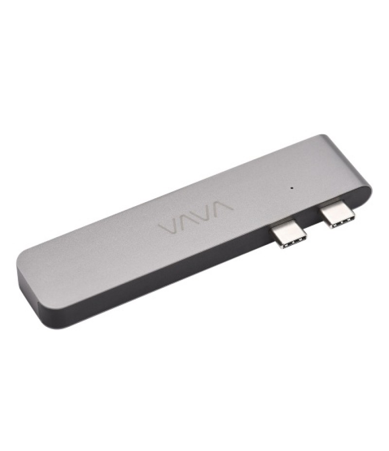5-in-2 USB C Hub Multiport Adapter for MacBook Air MacBook Pro