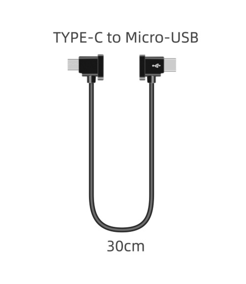 15cm Type C to IOS Date Cable for Smartphone/Table Compatible with DJI Mini 2/Air 2/Pocket 2/Osmo Pocket/ FPV Goggles v2