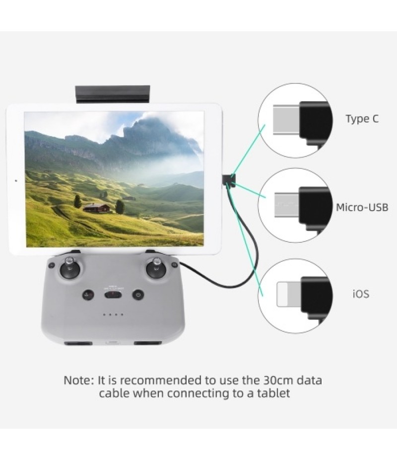 15cm Type C to IOS Date Cable for Smartphone/Table Compatible with DJI Mini 2/Air 2/Pocket 2/Osmo Pocket/ FPV Goggles v2