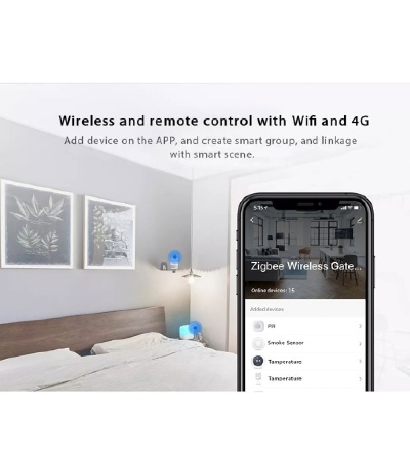 Powered by Tuya  Wired Smart Gateway Hub