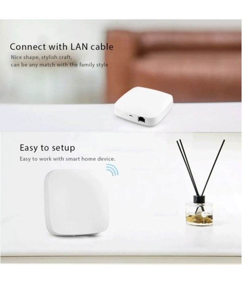 Powered by Tuya  Wired Smart Gateway Hub