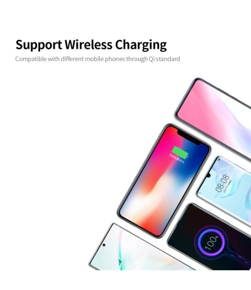 6-port USB Charger USB QC3.0 Quick Charger Wireless Charging Station for Mobile Phone Tablet US Plug