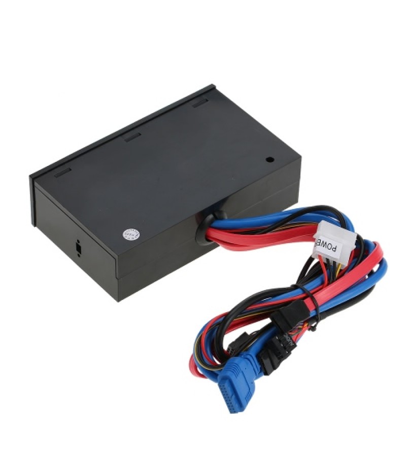 Multi-Function USB 3.0 Hub eSATA SATA Port Internal Card Reader PC Dashboard Media Front Panel Audio for SD MS CF TF M2 MMC Memo