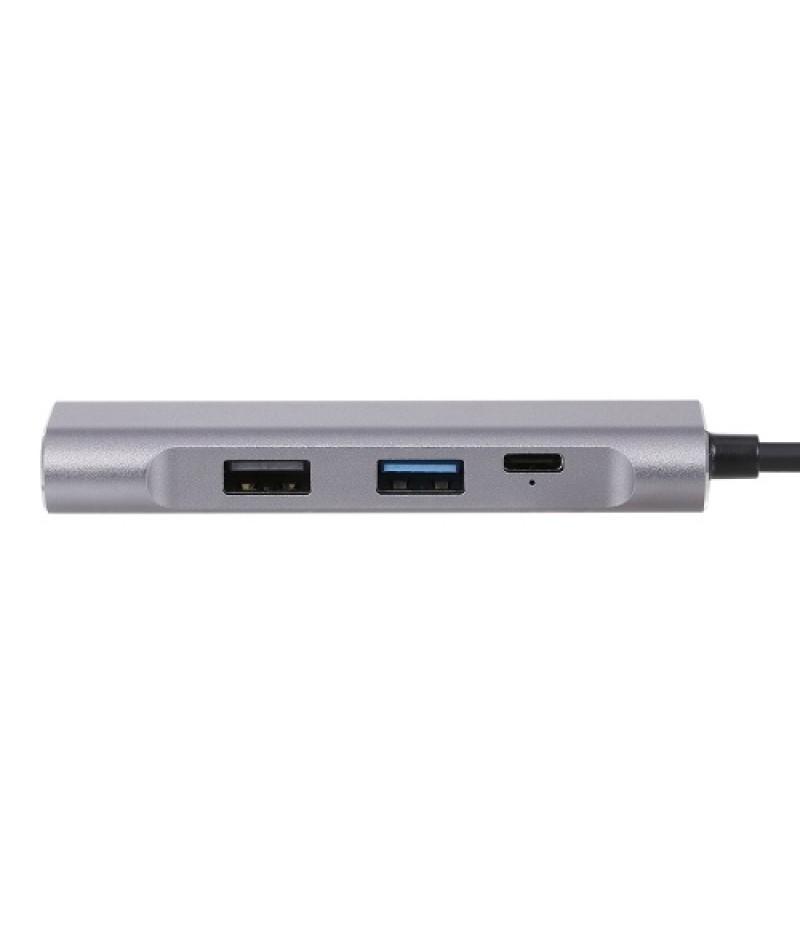 4-in-1 USB-C Hub USB3.0 USB2.0 Type-C to HD Converter PD Quick Charge USB Hub