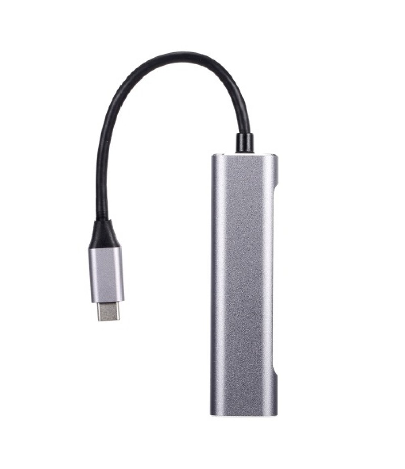 4-in-1 USB-C Hub USB3.0 USB2.0 Type-C to HD Converter PD Quick Charge USB Hub
