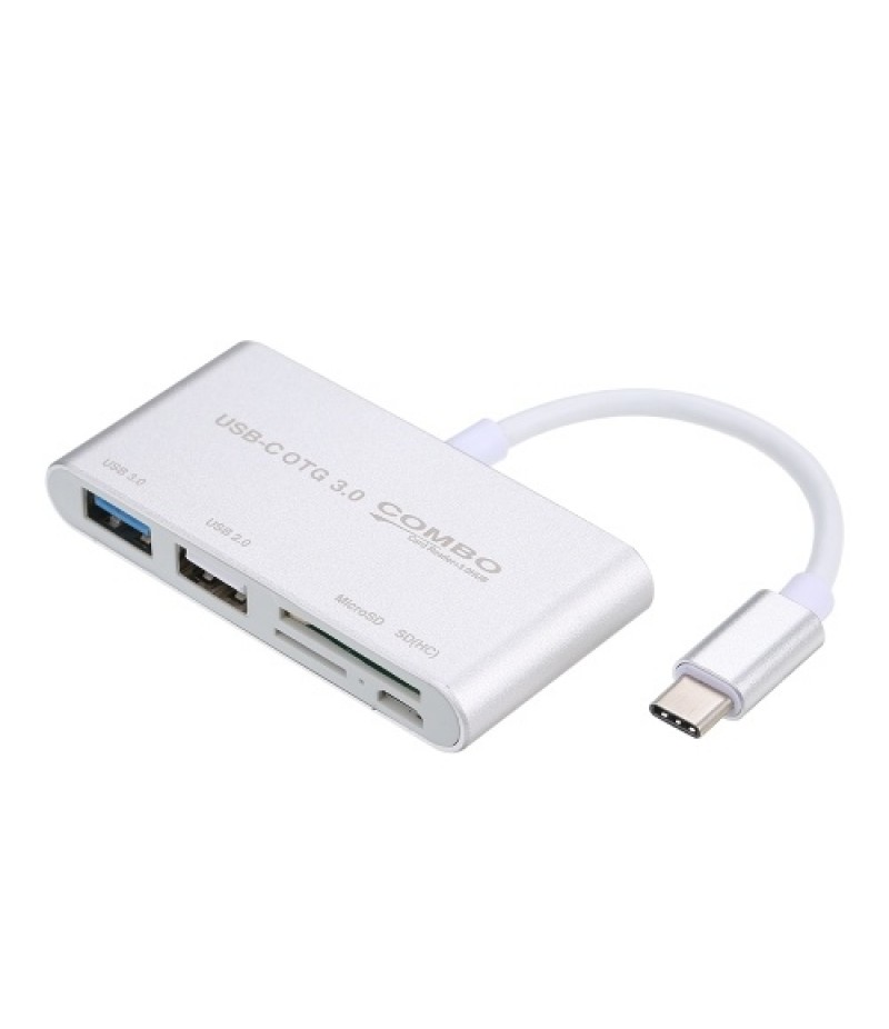 T-693 USB C USB 3.1 Type C HUB with Card Reader 5 in 1 USB-C Hub