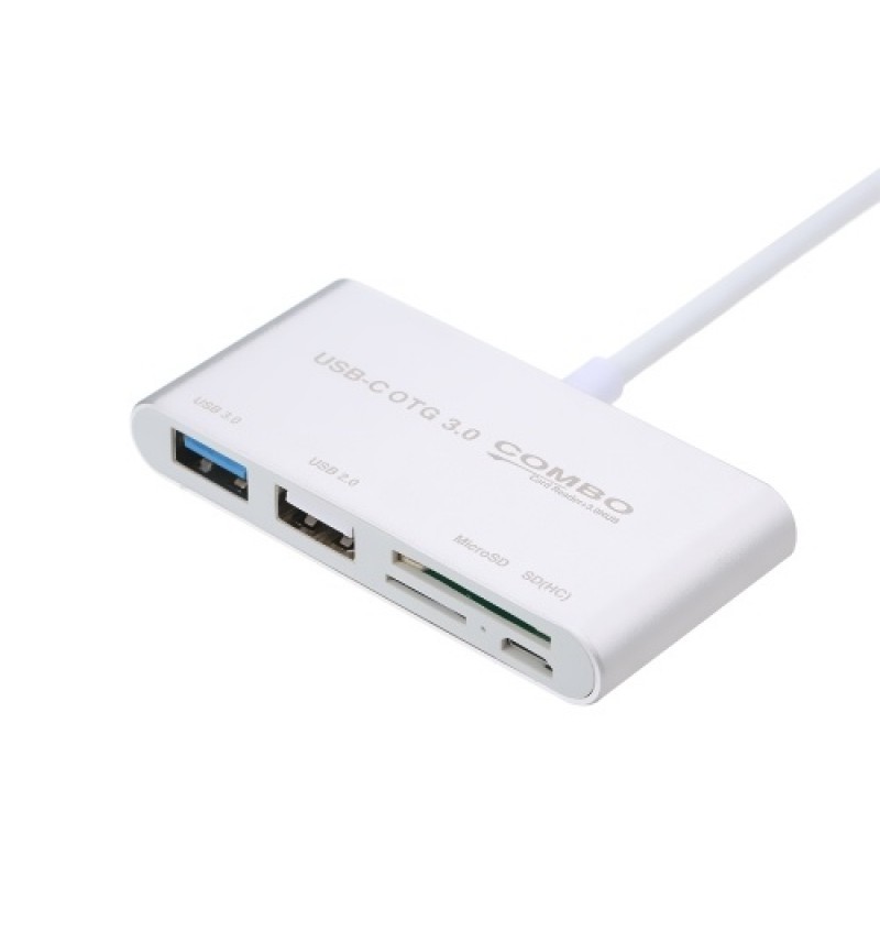 T-693 USB C USB 3.1 Type C HUB with Card Reader 5 in 1 USB-C Hub
