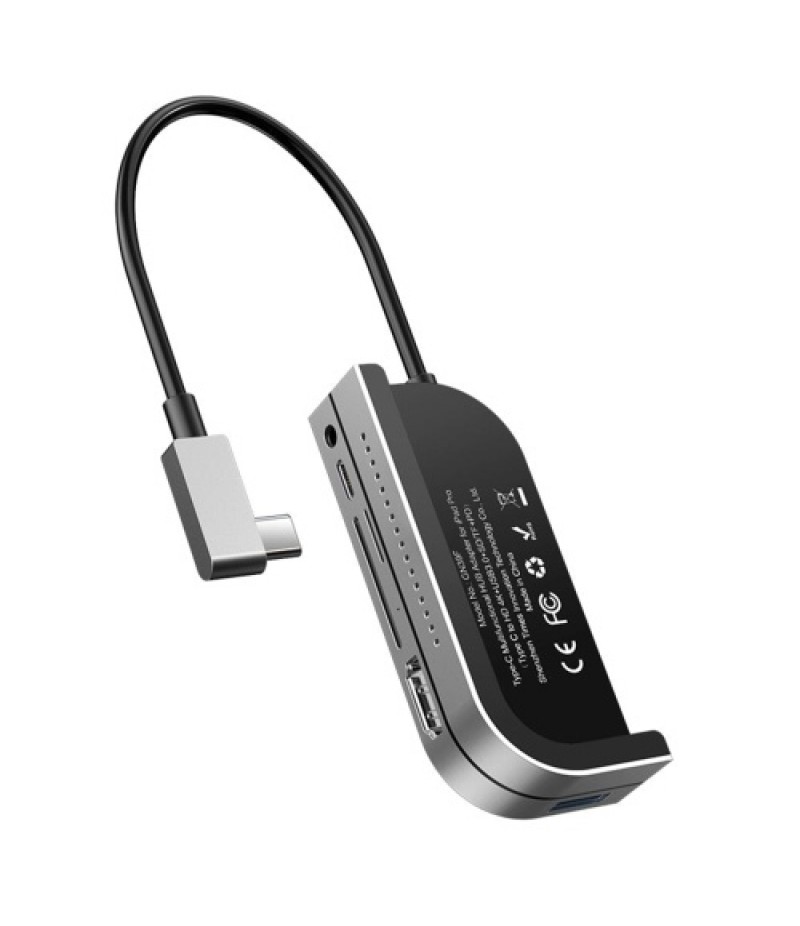 Type-C Docking Station Transfer High-Definition Multi-media Interface USB3.0 Hub with 3.5mm Jack/ Supported Service Digital Memo