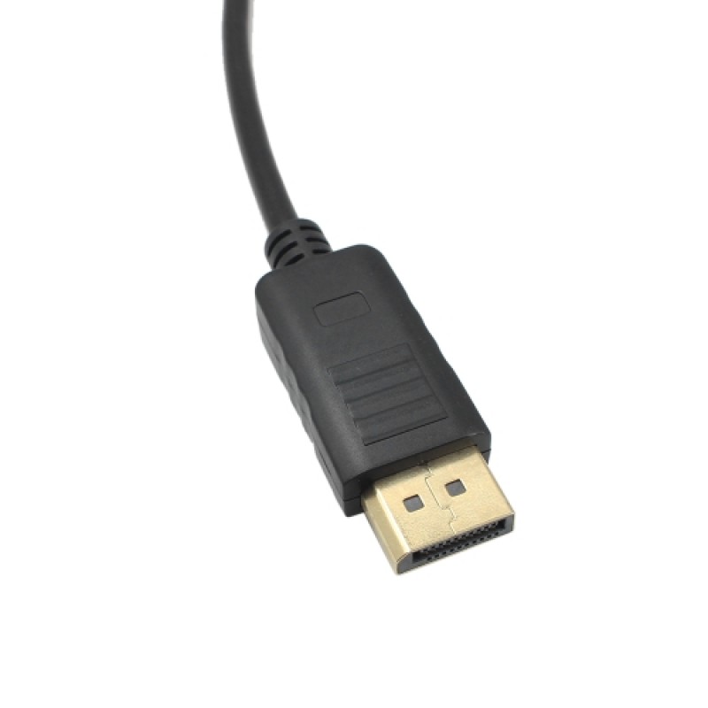 1.8M DP to DVI Adapter DisplayPort Display Port to DVI Cable Adapter Converter Male to Male Video Cable 1080P for Monitor Projec