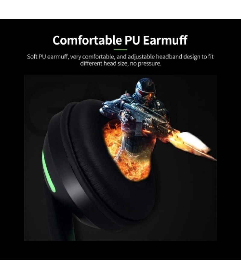 LED Cat Ear ZW-19 Headset RGB 7-Color Lights Noise Cancelling Headphones BT 4.2 Kids Earphone Supports 3.5mm Plug