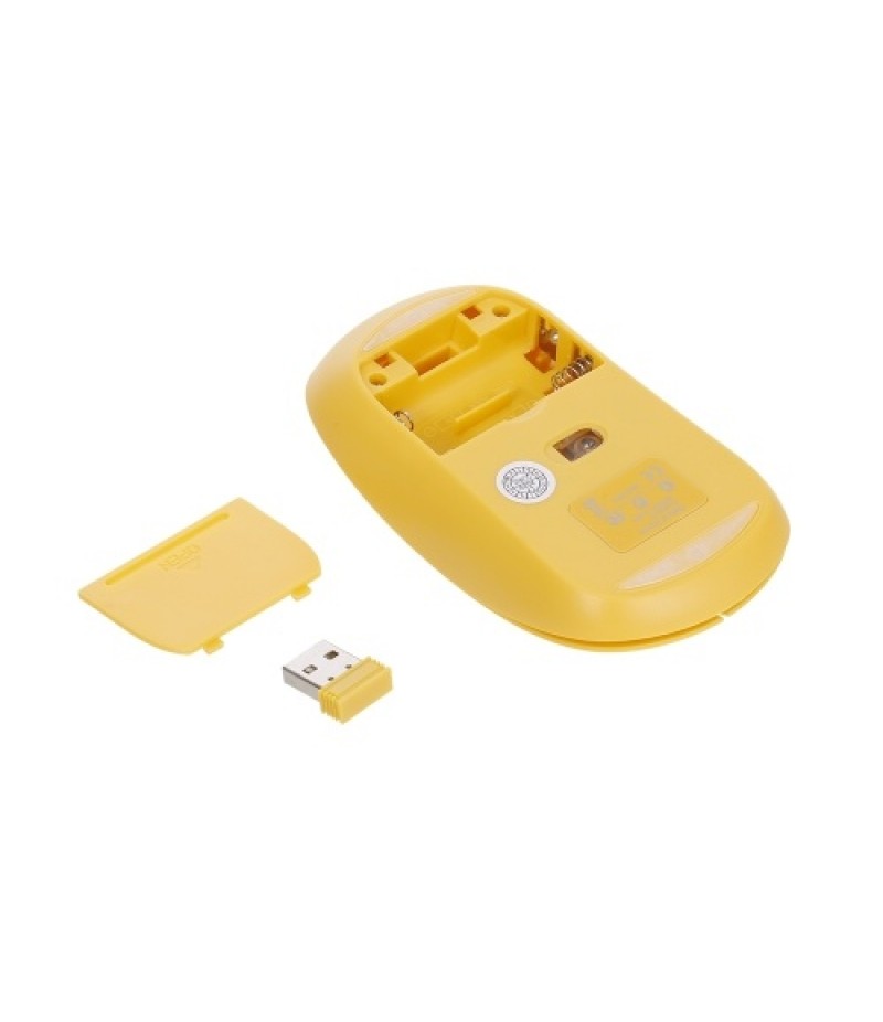 K68 2.4GHz Wireless Cute Retro Round Keycap Keyboard Mouse Set