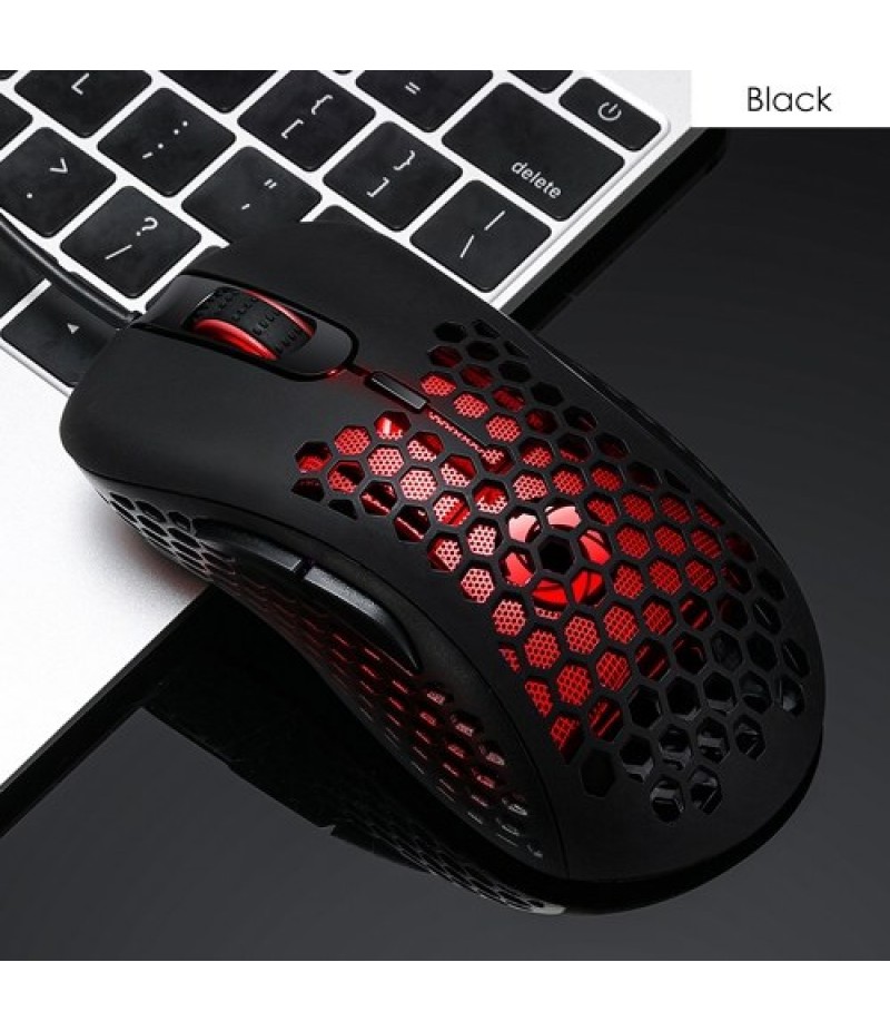Mouse with USB Chargeing Port Design Ergonomic 4 Colors Changeing Optiacal Illuminated Mouse 6 Levels Adjustable Resolution with