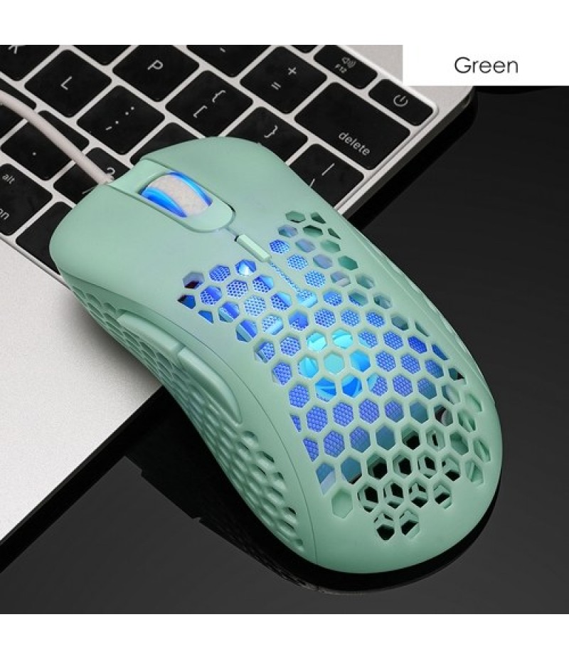 Mouse with USB Chargeing Port Design Ergonomic 4 Colors Changeing Optiacal Illuminated Mouse 6 Levels Adjustable Resolution with