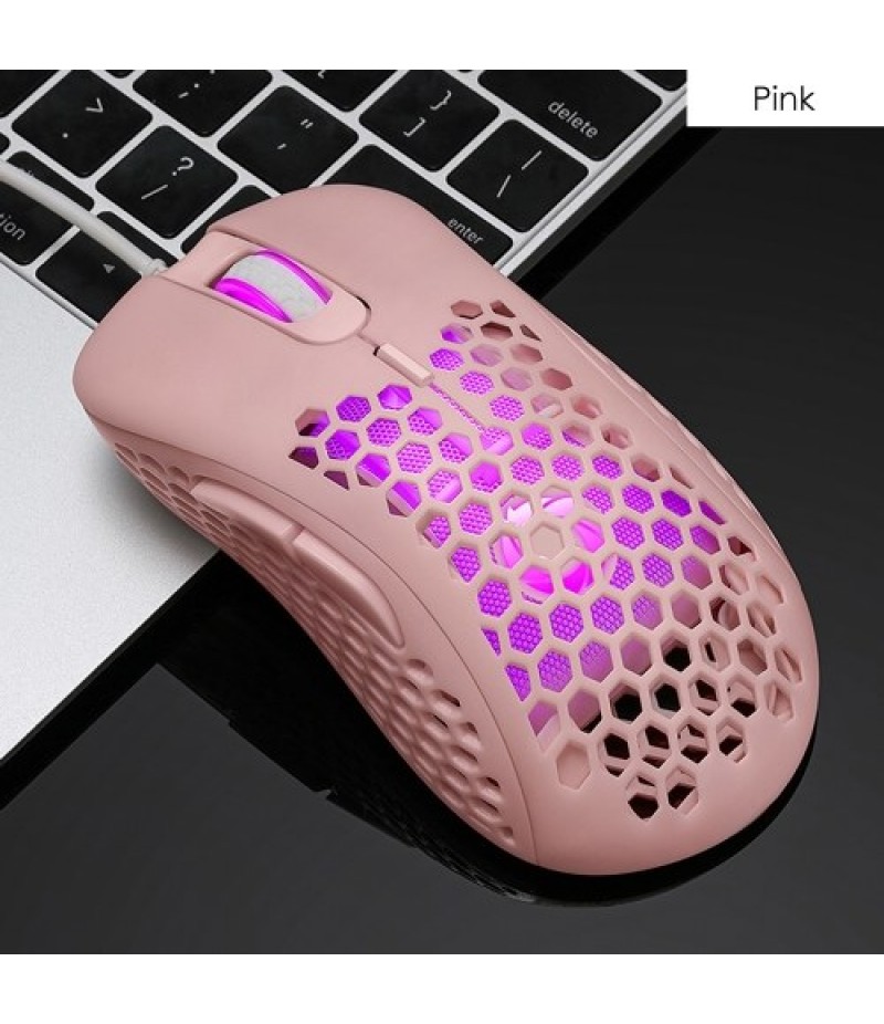 Mouse with USB Chargeing Port Design Ergonomic 4 Colors Changeing Optiacal Illuminated Mouse 6 Levels Adjustable Resolution with