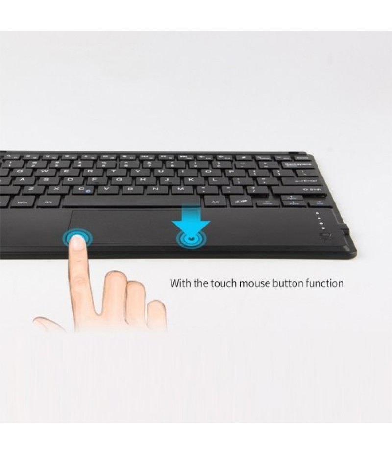 TY3310 Tablet Keyboard Protective Case BT3.0 Keyboard Detachable Protective Case with Touchpad For 9inch to 10.5inch Tablet