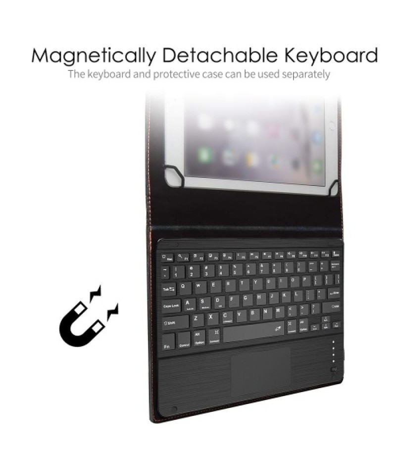 TY3310 Tablet Keyboard Protective Case BT3.0 Keyboard Detachable Protective Case with Touchpad For 9inch to 10.5inch Tablet